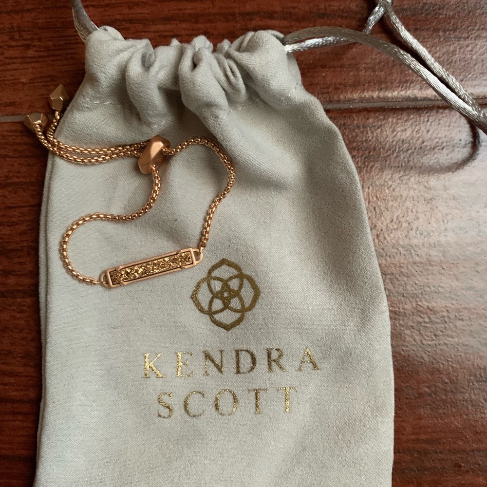 *SOLD* Rose Gold Kendra Scott Druzy